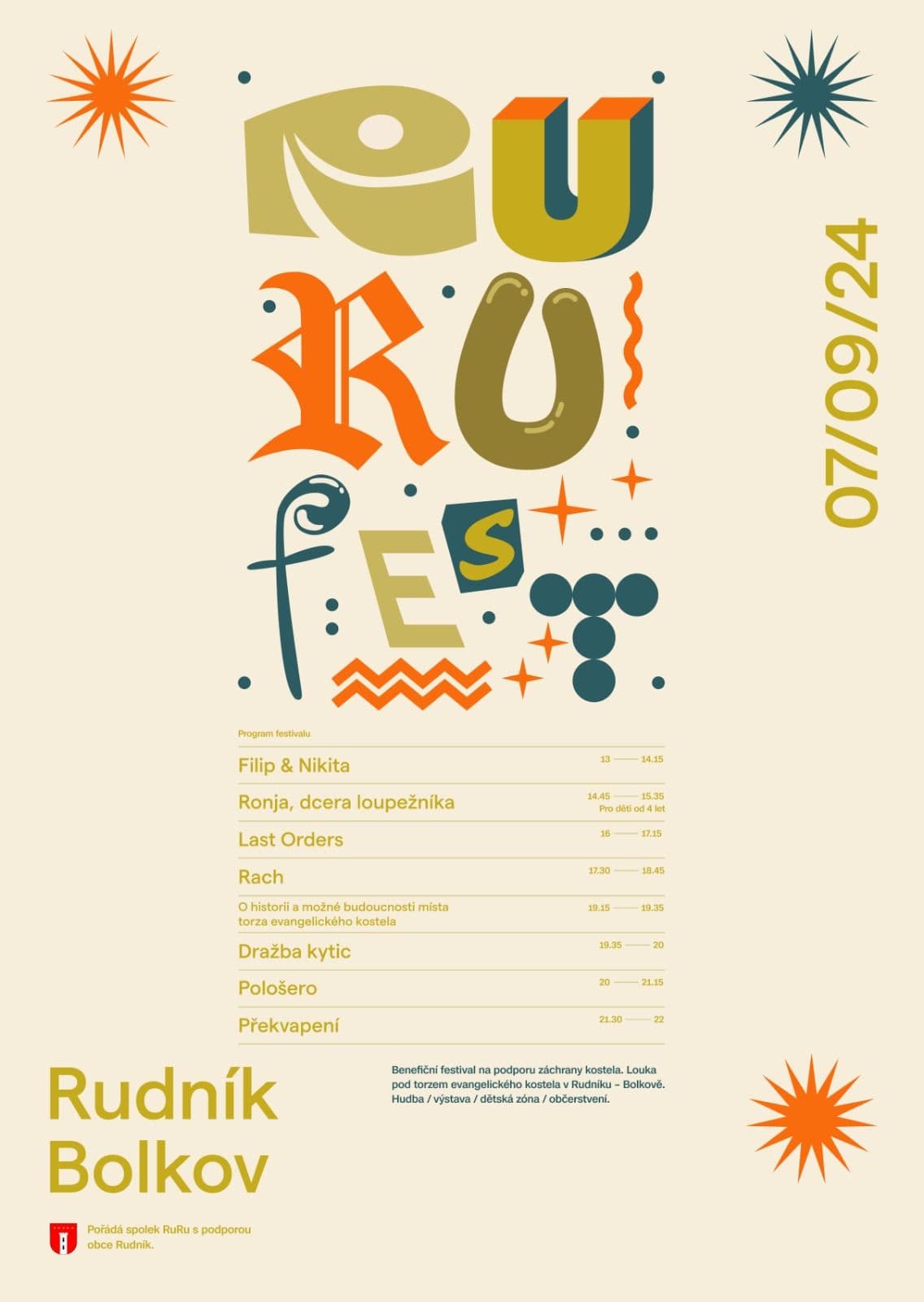 Fotka k článku RuRu Fest 2024 – Benefiční mikro festival v Rudníku